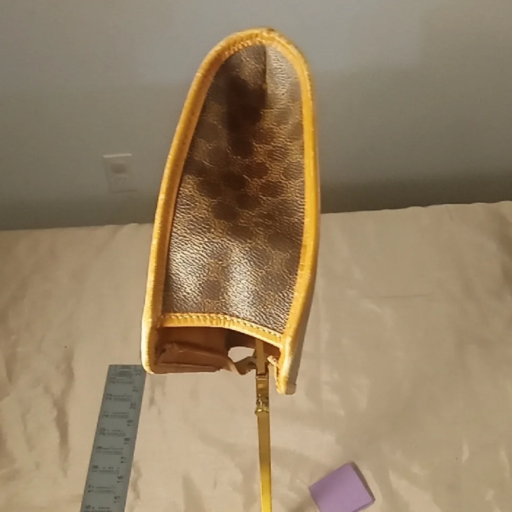 Celine Brown and Tan Pouch